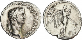 Roman Coins
Empire
Denario. Acuñada el 41-42 d.C. CLAUDIO. RARA. Anv.: TI. CLAVD. CAESAR AVG. P. M. TR. P. Cabeza laureada de Claudio a derecha. Rev...