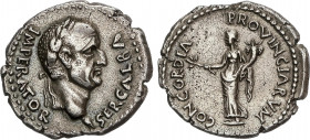 Roman Coins
Empire
Denario. Acuñada el 68 d.C. GALBA. MUY ESCASA. Anv.: SER. GALBA IMPERATOR. Cabeza laureada de Galba a derecha. Rev.: CONCORDIA PR...