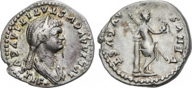 Roman Coins
Empire
Denario. Acuñada el 80-81 d.C. JULIA TITI. RARA. Anv.: IVLIA AVGVSTA TITI AVGVSTI F. Busto a derecha con diadema. Rev.: VENVS AVG...
