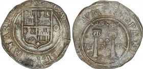 Spanish Monarchy
Ioanna and Charles
2 Reales. MÉXICO. 6,68 grs. M - O. Pátina. AC-103. MBC/MBC+.