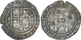 Spanish Monarchy
Ioanna and Charles
2 Reales. MÉXICO. Anv.: O-escudo-M. 6,57 grs. (Grieta). Pátina. AC-104. MBC.