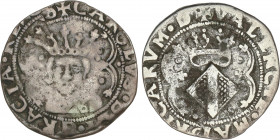 Spanish Monarchy
Charles I (V of the Holy Roman Empire)
Ral. VALENCIA. 4,76 grs. Sin marcas. AC-78. BC+.