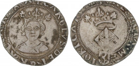 Spanish Monarchy
Charles I (V of the Holy Roman Empire)
Ral. VALENCIA. MUY ESCASA. 2,34 grs. AR. Sin orlas lobuladas. AC-80. MBC.