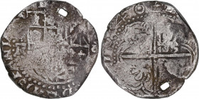 Spanish Monarchy
Philip IV
8 Reales. 1640. POTOSÍ. T.R. 27,98 grs. Perforación a las 12h. Leves oxidaciones. MBC-. AC-1467; Cal-483. MBC-.