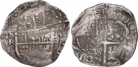 Spanish Monarchy
Philip IV
8 Reales. (16)27. SEVILLA. R. 27,78 grs. Repintada. Ligera pátina. AC-1638; Cal-599. MBC.
