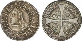 Spanish Monarchy
Charles II
Croat. 1687. BARCELONA. 1,97 grs. AC-210. MBC.