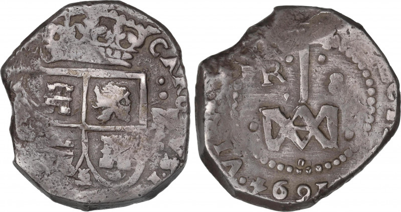 Spanish Monarchy
Charles II
8 Reales. 1694. SEVILLA. M. ESCASA. 21,13 grs. Tip...