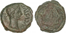 Celtiberian Coins
Cuadrante. 27 a.C.-14 d.C. ÉPOCA DE AUGUSTO. CAESARAUGUSTA (ZARAGOZA). Anv.: AVGVSTVS IMP. Cabeza desnuda de Augusto a derecha. Rev...