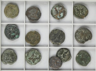 Roman Coins
Republic
Lote 13 monedas As. CAECILIA, CORNELIA (2), MATIENA, MARCIA, NAEVIA (2), OPIMIA, POMEPEIA, RUBRIA, SAUFEIA, SEMPRONIA, TITINIA....