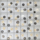 Roman Coins
Republic
Lote 35 monedas Denario. AR. Interesante colección de diversos tipos de familias diferentes, con cartulinas de colección antigu...