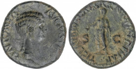 Roman Coins
Empire
Dupondio. Acuñada el 41-42 d.C. ANTONIA. RARA ASÍ. Anv.: ANTONIA AVGVSTA. Busto descubierto a derecha. Rev.: TI. CLAVDIVS CAESAR ...