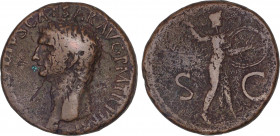 Roman Coins
Empire
As. Acuñada el 41 d.C. CLAUDIO. Anv.: TI. CLAVDIVS CAESAR AVG. P. M. TR. P. IMP. P. P. Busto a izquierda. Rev.: Minerva a derecha...
