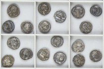Roman Coins
Empire
Lote 18 monedas Denario. Acuñada el 117-138 d.C. ADRIANO. AR. A EXAMINAR. BC+ a MBC.