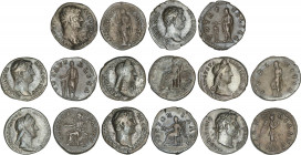 Roman Empire Lots
Lote 8 monedas Denario. ADRIANO (5), SABINA (3). AR. A EXAMINAR. BC a MBC.
