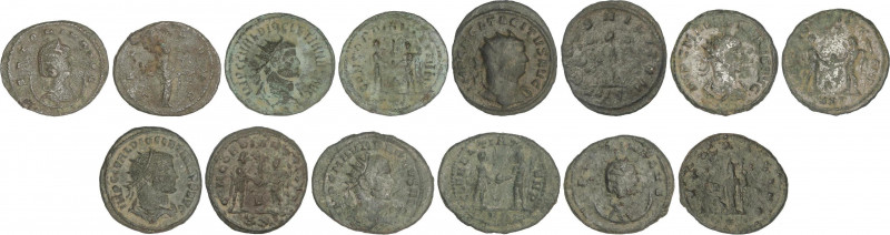 Roman Empire Lots
Lote 7 monedas Antoniniano. PROBO (2) DIOCLECIANO (2), SALONI...