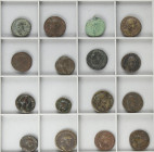 Roman Empire Lots
Lote 16 monedas As, Dupondio y 2 cobres provinciales. NERÓN, ADRIANO, MARCO AURELIO,. AE. Diferentes. A EXAMINAR. BC a MBC.