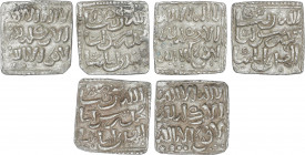 Al-Andalus and Islamic Coins
The Almohads
Lote 3 monedas Dirham. Anónima en nombre de al-Mahdi. AR. A EXAMINAR. EBC-.