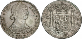 Spanish Monarchy
Ferdinand VII
8 Reales. 1811. LIMA. J.P. 26,59 grs. Busto indígena. AC-1242. MBC+.