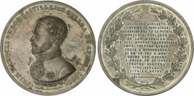 Spanish Monarchy
Elisabeth II
Medalla Prim, Marqués de los Castillejos. 1860. GUERRA DE ÁFRICA. Anv.: PRIM MARQUES DE LOS CASTILLEJOS. GUERRA DE ÁFR...
