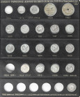 Lots and Collections from 1869 to 1931
Lote 19 monedas. 1870 a 1927. GOBIERNO PROVISIONAL a ALFONSO XIII. Contiene 20 Céntimos 1870 (*7-0) S.N.-M. (e...