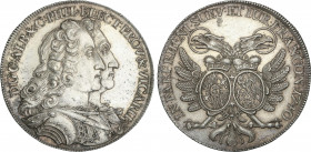 World Coins
German States
1/2 Thaler. 1740. KARL ALBRECHT. BAVARIA. MANNHEIM. RARA Y MÁS ASÍ. BELLA. 14,54 grs. AR. (Levísimas rayitas). Pátina algo...