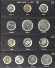 Juan Carlos I
Juan Carlos I
Lote 72 monedas 50 Céntimos a 500 Pesetas. 1975 a 1988. En álbum Pardo. Destaca ERROR del Mundial y 50 Pesetas 1984 M co...