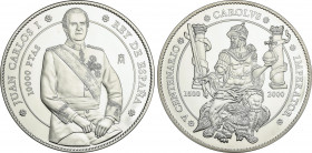 Juan Carlos I
Juan Carlos I
10.000 Pesetas. 2000. V CENTENARIO CARLOS V. AR. En estuche original con certificado. HG-756. PROOF.