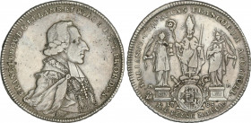 World Coins
German States
Thaler. 1785. FRANZ LUDWID. WÜRZBURG. 27,89 grs. AR. Pátina. Dav-2905; KM-423. MBC.