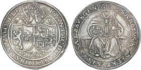 World Coins
Austrian States
Thaler. 1565. JOHANN JAKOB KHUEN VON BELASI. SALZBURG. 28,33 grs. AR. Pátina irregular bicolor. Dav-8174. MBC+.