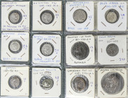 Lots and Collections
Lote 128 monedas. MONEDA HISPÁNICA a IMPERIO ROMANO. AR, AE. Restos final de colección. Contiene moneda ibérica As, Semis de dif...