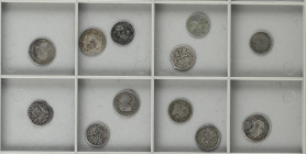 Lots and Collections
Lote 12 monedas 1/2 Real. FELIPE IV (3), FELIPE V, CARLOS III (4), CARLOS IV (4). A EXAMINAR. BC a MBC.