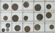 Lots and Collections
Lote 17 monedas Diner a Croat. FERRAN II a ISABEL II. AE y AR (1). Destaca Croat recortado de Ferran II. Incluye 5 monedas Ocupa...
