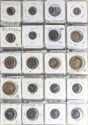 Lots and Collections
Lote 237 monedas. Siglo XVIII-XX. CARLOS III a ALFONSO XIII. AR, AE. Restos final de colección. Contiene moneda de cobre y plata...
