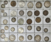 Lots and Collections
Lote 76 monedas. MONARQUÍA HISPÁNICA a MONEDA EXTRANJERA. AR, AE. Restos final de colección. Lote conjunto formado en su mayoría...