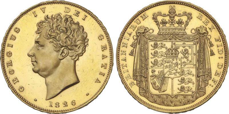 World Coins
Great Britain
2 Pounds. 1826. GEORGE IV. RARÍSIMA. 15,99 grs. AU. ...