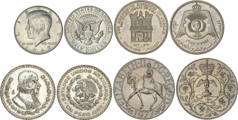 World Lots and Collections
Lote 4 monedas. 1962 a 1977. ESTADOS UNIDOS, GRAN BR...