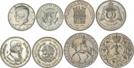 World Lots and Collections
Lote 4 monedas. 1962 a 1977. ESTADOS UNIDOS, GRAN BRETAÑA, JORDANIA y MÉXICO. AR (1) y Ni. Incluye: 1/2 Dollar 1967 Kenned...