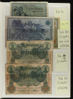 World Banknotes
Lote 89 billetes y 78 Nodgelds. 1904 a 1942. ALEMANIA. Conjunto de billetes alemanes de la época de la inflación hasta el III Reich, ...