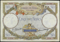 World Banknotes
50 Francs. Marzo 1929. FRANCIA. (Pequeñas roturas y manchitas). Pick-77a. MBC.