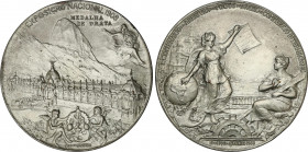World Medals
Exposiçao Nacional. Medalha de prata. 1908. RIO DE JANEIRO. BRASIL. Anv.: Vista del palacio y cerro del Corcovado. Rev.: Alegorias y atr...