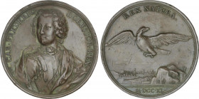 World Medals
Coronación de Federico II. 1740. PRUSIA. ALEMANIA. ESCASA. Anv.: CAR.FERDERIC. BORUSSOR.REX. Busto de Federico II 3/4 a izquierda. I.D. ...