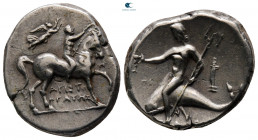 Calabria. Tarentum circa 272-240 BC. Nomos AR