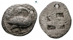 Macedon. Eion circa 460-400 BC. Obol AR