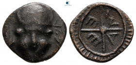 Thrace. Mesembria circa 400-300 BC. Bronze Æ