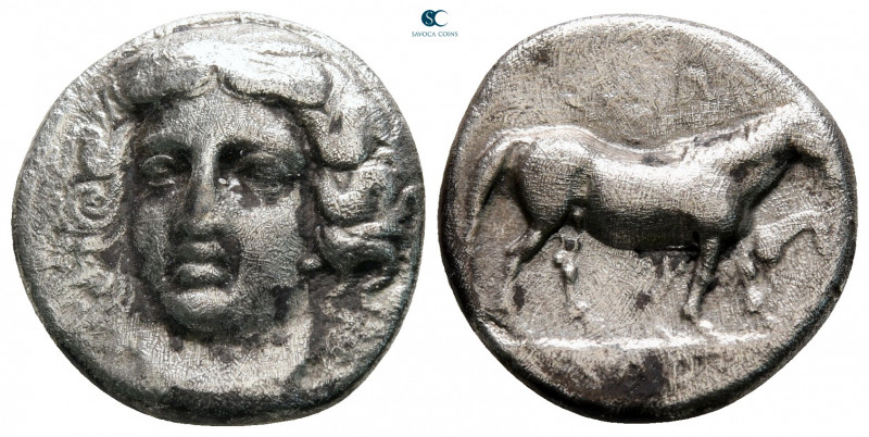 Thessaly. Larissa circa 405-365 BC. 
Drachm AR

18 mm, 5,36 g



nearly v...