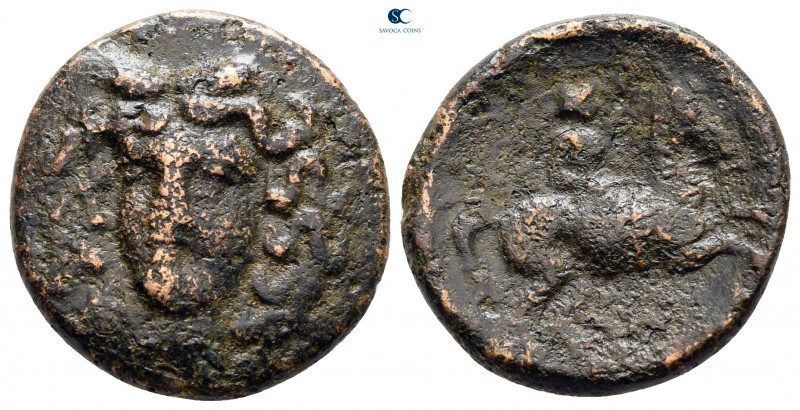 Thessaly. Larissa circa 400-300 BC. 
Bronze Æ

20 mm, 5,08 g



fine