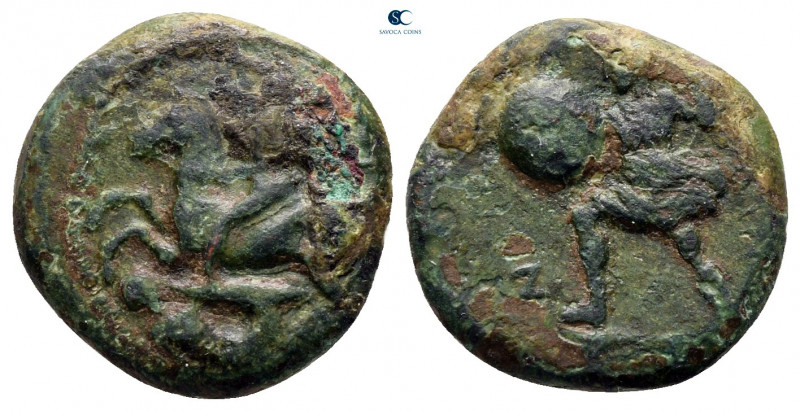 Thessaly. Pelinna circa 425-350 BC. 
Bronze Æ

15 mm, 2,27 g



nearly ve...