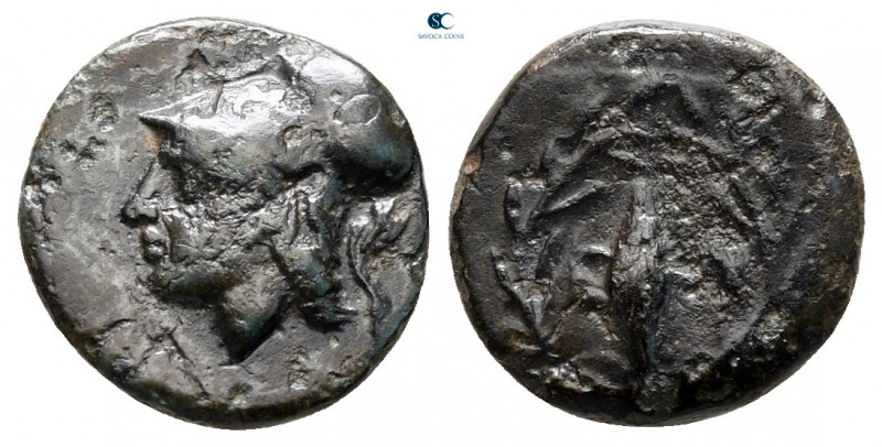 Aiolis. Elaia circa 350-300 BC. 
Bronze Æ

12 mm, 1,12 g



nearly very f...