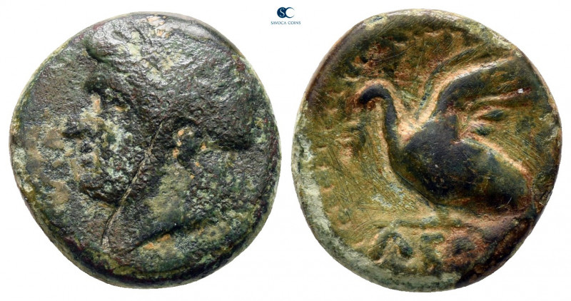 Ionia. Leukai circa 360-340 BC. 
Bronze Æ

15 mm, 3,01 g



nearly very f...