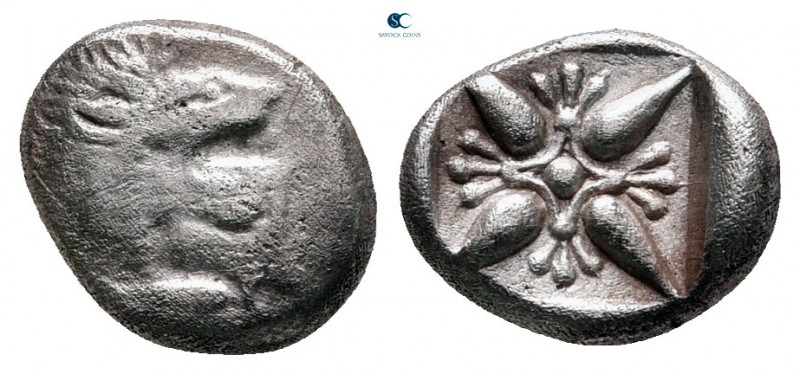 Ionia. Miletos circa 525-475 BC. 
Diobol AR

10 mm, 1,07 g



nearly very...